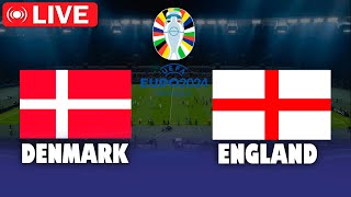 🔴LIVE  Denmark vs England  EURO 2024  Live Match Today [upl. by Retluoc]