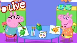 🔴 PEPPA PIG LIVESTREAM 🐷 FULL EPISODES ALL SEASONS 🐽 PLAYTIME WITH PEPPA [upl. by Hacissej]