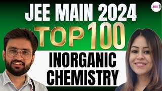 TOP 100 Inorganic Chemistry Problems jee jee2024 inorganicchemistry monicabedi lokeshchoudhary [upl. by Gwendolin]