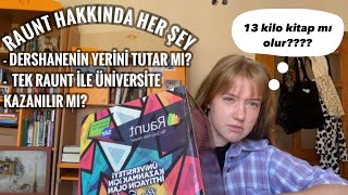 RAUNT paket içeriği ve merak edilenler dershane mi evde hazırlanmak mı Parasına değer mi evet [upl. by Nosaj]