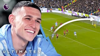 Phil Foden names his ULTIMATE Man City goal  Premier League [upl. by Eneles]