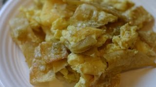 How To Make Migas  Mexican Eggs and Tortillas by Rockin Robin [upl. by Atinoj]