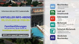 Virtueller INFOABEND am 27 Jänner 2022 ab 1730 Uhr [upl. by Eclud]