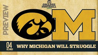 Michigan vs Iowa Preview  Dont Assume itll be Easy [upl. by Aicemak]