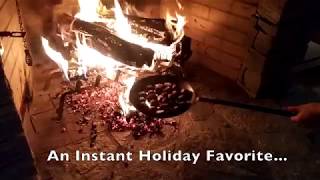 Roasting Chestnuts at Home with SpitJack [upl. by Endys]