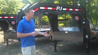 28 ft PJ Equipment Trailer [upl. by Senecal163]