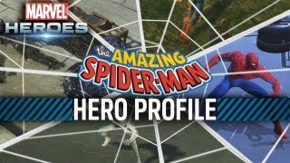 Marvel Heroes  SpiderMan Hero Profile [upl. by Lletnom]