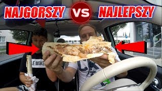 TEST NAJGORSZY VS NAJLEPSZY KEBAB BRODNICA [upl. by Gaspar575]