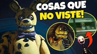 37 COSAS QUE NO VISTE EN LA PELÍCULA DE FNAF  Five Nights at Freddys 4K [upl. by Fidele528]