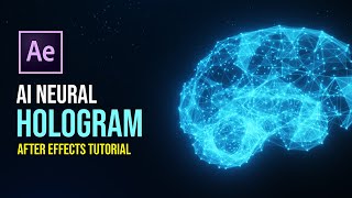 3D Hologram with Plexus  After Effects Tutorial Super Easy [upl. by Barncard722]