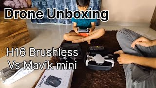 H16 Brushless drone l Drone Unboxing [upl. by Shepard]