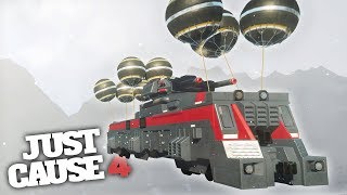 FLYING TRAIN CHALLENGE  Just Cause 4 Challenges amp Stunts [upl. by Bussy]