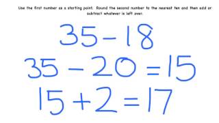 The Compensation Strategy For Subtraction [upl. by Sioux]