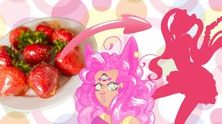 Turning Candied Strawberries into a Character Wonderland 1 year anniversary ￼Collab￼ [upl. by Domela]