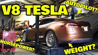 We put the V8 Tesla on the dyno and it didnt disappoint [upl. by Lorry]