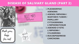 salivary gland neoplasm part 2 [upl. by Shelden264]