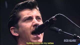 Arctic Monkeys  Do I Wanna Know Live  LyricsSubtitles [upl. by Yrtua]