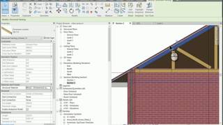 How to add roof truss underneath roof in Revit [upl. by Aihsem]