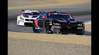 2017 IMSA Laguna Seca 24 BMW GTLM Onboard [upl. by Cone677]