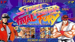 Fatal Fury vs Street Fighter Update Ikemen Go 2024  Free MUGEN Fighting Games Download PCWindows [upl. by Zilevi]