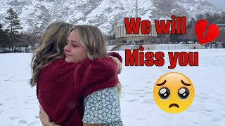 Emotional Goodbye to Kesley  The LeRoys [upl. by Hagai312]