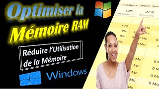 OPTIMISER LA MEMOIRE RAM REDUIRE LUTILISATION DE LA MEMOIRE RAM DANS WINDOWS 1011 [upl. by Yuu345]