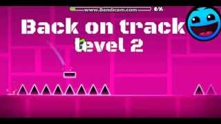 Geometry Dash Back On Track 2 уровень 100 3 монеты [upl. by Mackay]