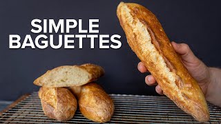 How to make Amazing French Baguettes at home [upl. by Cuhp683]