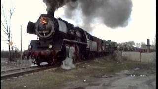 Reichsbahn Dampflok 50 3606 Ausfahrt Kaserne Hillersleben [upl. by Raual]