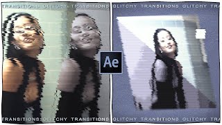 glitchybadass style transitions on after effects  klqvsluv [upl. by Lowe]