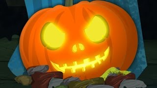 scary pumpkin  scary rhymes  nursery rhymes  halloween song  kids song [upl. by Nniuqal]