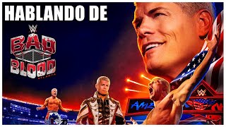 Hablando de Bad Blood y jugando WWE2K24  Jeshua Games [upl. by Arihat471]