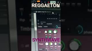 COMO HACER REGGAETON SYNTHWAVE en flstudio20 FACIL shorts [upl. by Salchunas579]