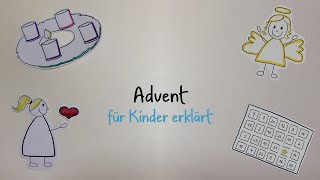 Advent für Kinder erklärt [upl. by Ericha]