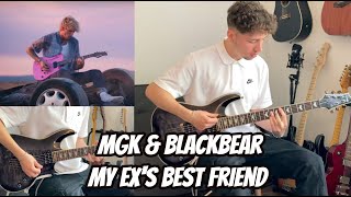 My Exs Best Friend  Machine Gun Kelly Feat Blackbear Guitar Cover With Tabs In Description [upl. by Yorztif1]