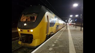 Cabinerit Utrecht CS  Rotterdam CS Nachtnet via Amsterdam in 4K VIRM [upl. by Sollows322]