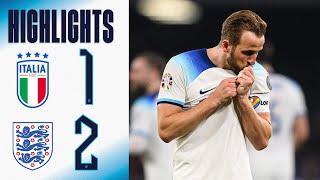 Italy 12 England  Kane Becomes Englands Record AllTime Goal Scorer  Highlights [upl. by Pomfrey139]