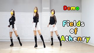 Fields of Athenry  Line Dance Demo [upl. by Nueovas]