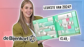 BIJENKORF ADVENTSKALENDER UNBOXING 2024 🐝💚  Make Me Blush [upl. by Nehepts]