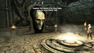 Lets Play Skyrim  Finding Sky Haven Temple MAIN QUEST [upl. by Tem]