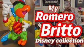 Romero Britto Disney fine art Review Rant Rave Oswald Jose Carioca Pascal Tangled Enesco grail [upl. by Ogirdor]