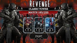 Classic Tower Battle 185 Brutal Revenge by Le9endaS  Mortal Kombat Mobile [upl. by Masry]