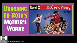 Unboxing The Revell Ed Big Daddy Roths Mothers Worry Monster Car  A Model Kit Unboxing Video [upl. by Munro]