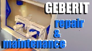 Geberit toilet repair and maintenance  How to [upl. by Gavin371]