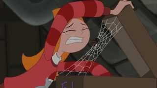 Phineas and Ferb Save Summer  Candace Overcomes Her Arachnophobia CLIP [upl. by Mohammed]