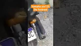 Diy footrest yamaha ytx125 bukidnonmyhome diy [upl. by Domeniga]