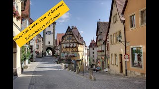 A trip to Germany’s FairyTale Dream Town Rothenburg ob der Tauber [upl. by Keifer190]