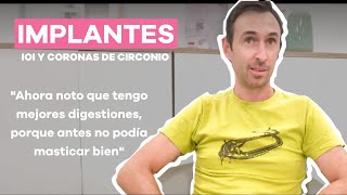 Testimonio Javier  Su cambio de vida tras los implantes dentales y coronas de zirconio 🦷 [upl. by Merralee]