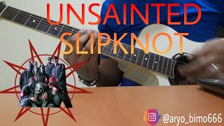 Slipknot unsainted  acoustic guitar cover wanyk [upl. by Giardap]