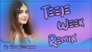 TEEJE WEEK DHOL MIX SONG RAHUL MIXING NEEMRANA  NEW HR SONGS 2023 DJ REMIX [upl. by Doughman299]